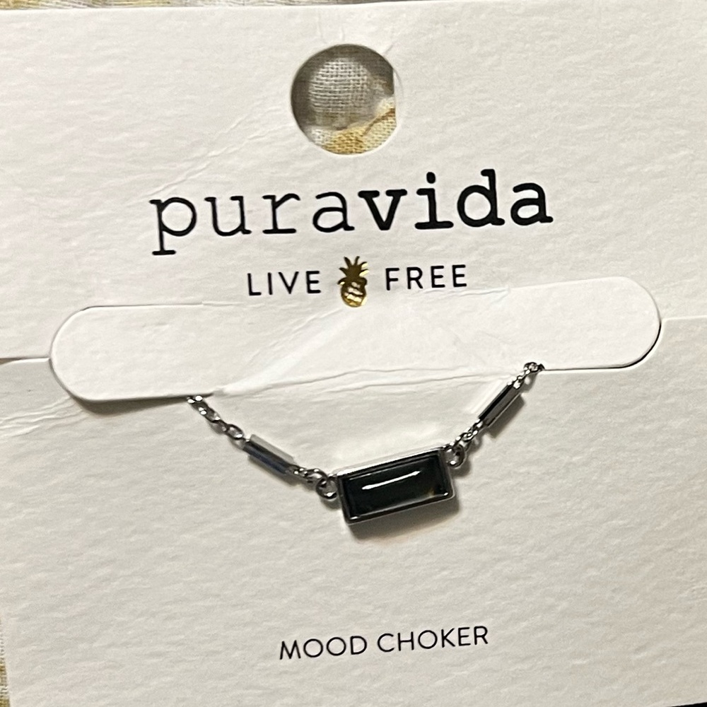 Pura Vida Silver Mood Necklace